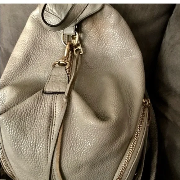 Rebecca Minkoff Pebbled Leather Mini Backpack - Picture 8 of 8